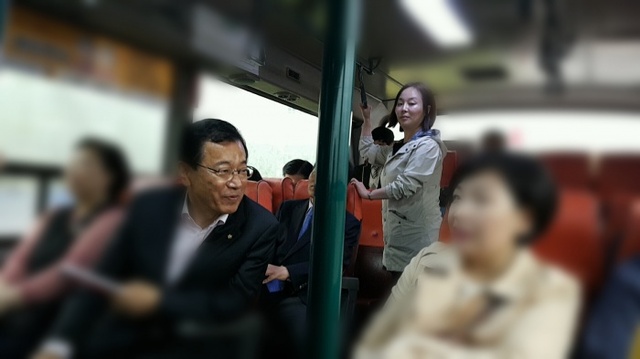 ▲ 이현재 국회의원(하남) 대중교통 애로 로드체킹