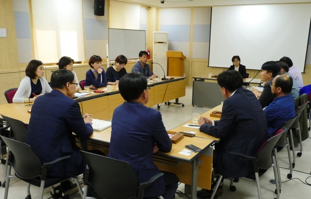 ▲ 과천화훼협회와 간담회(5.11)