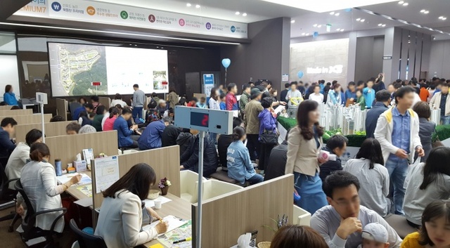 ▲ 동탄파크자이_모델하우스 집객사진