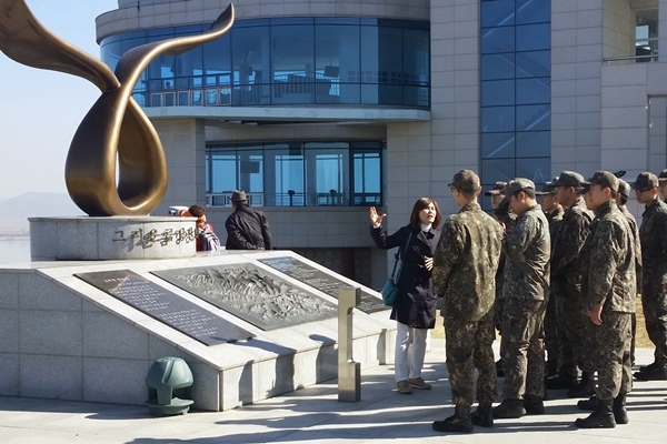 ▲ 국군장병 문화유적탐방2