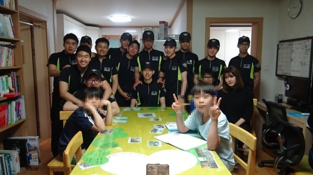 ▲ 방순대 봉사활동