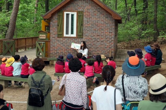 ▲ 숲 생태 교육 참관 (1)