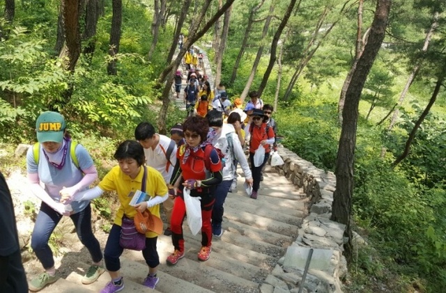▲ 부천시설 장애인산행1