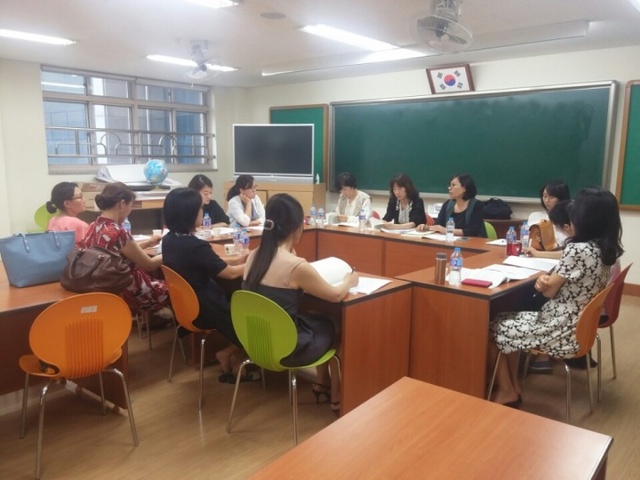▲ 학교안 전문적학습공동체 팀장 워크숍(군포의왕)1