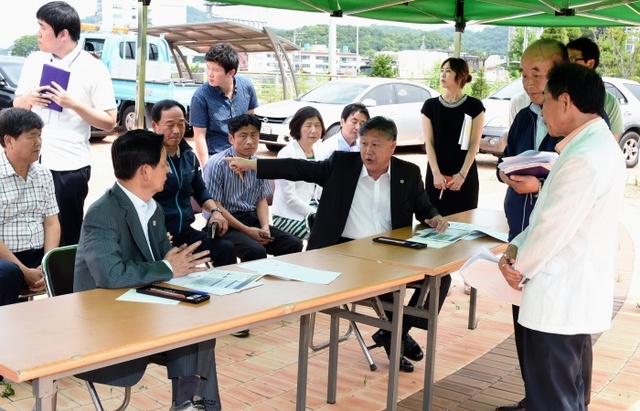 ▲ 송낙영 재해점검