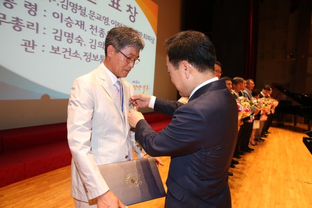 ▲ 김의배 팀장 국무총리표창 수상