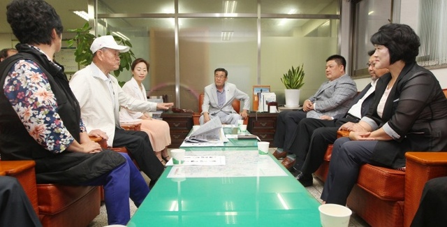 ▲ 광주시의회 의장단 유관기관 방문으로 후반기 첫 현장행보 시동 (2)