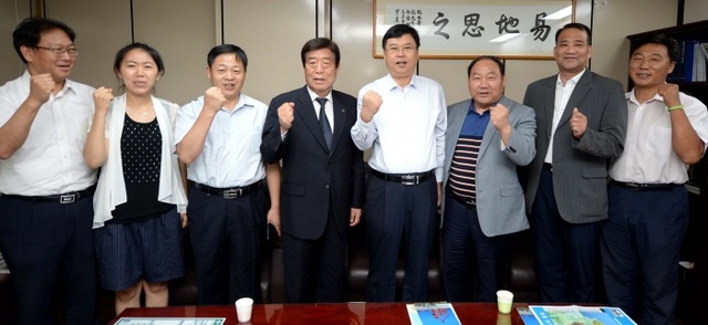 ▲ 중국 남해신구 교신락 부시장
