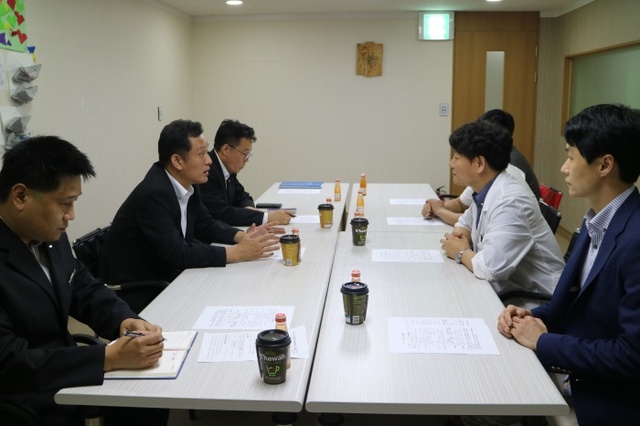 ▲ 서장 현장안전점검