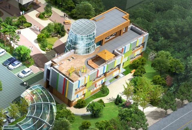 ▲ 군포첨단산업단지 어린이집 조감도