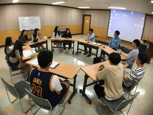 ▲ 평택시 청소년운영위원회 센터장과 간담회
