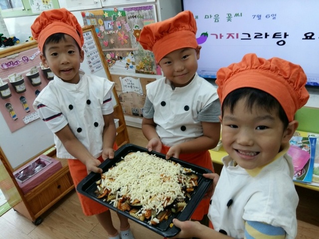 ▲ 금성초교 녹색 인성체험