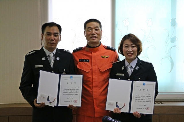 ▲ 군포소방서 으뜸소방관
