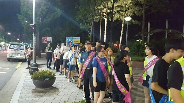▲ 안양만안경찰서 합동순찰