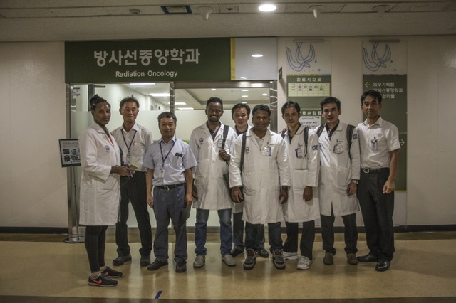 ▲ 의공기사 견학