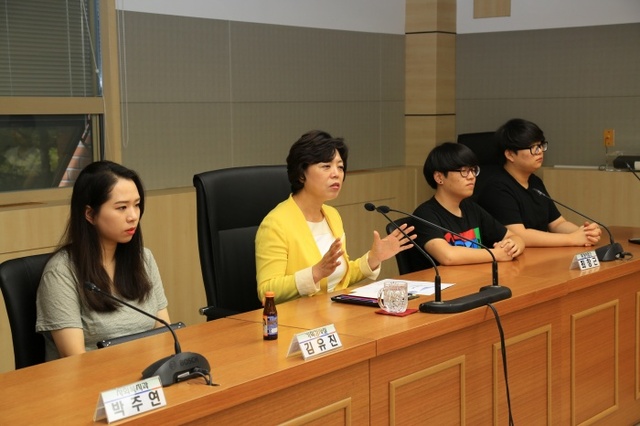 ▲ 대학생아르바이트 학생 간담회2