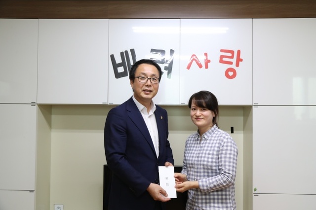 ▲ 정기열 소외계층