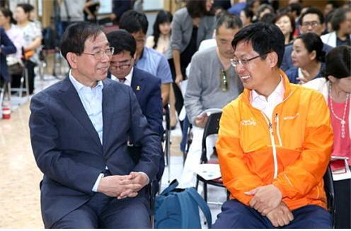 ▲ 최성 박원순