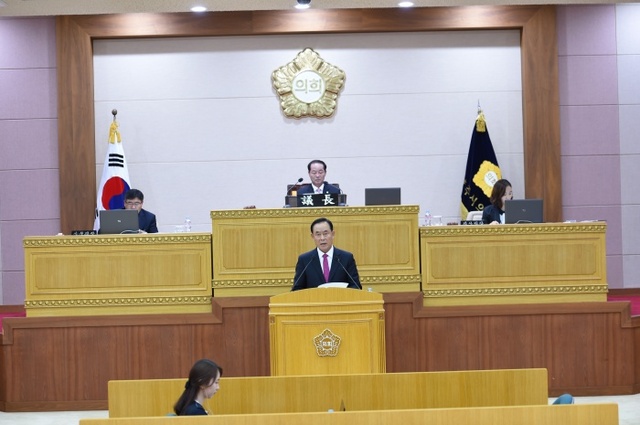▲ 안종섭 예결위원장