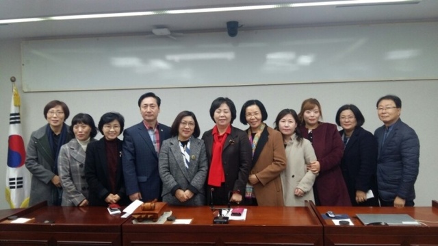 ▲ 시흥시의회, 어린이집연합회 간담회