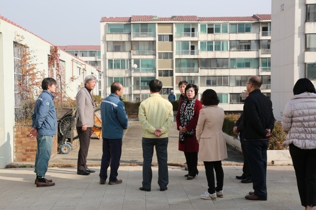 ▲ 신계용과천시장 1단지 재건축 현장 방문2