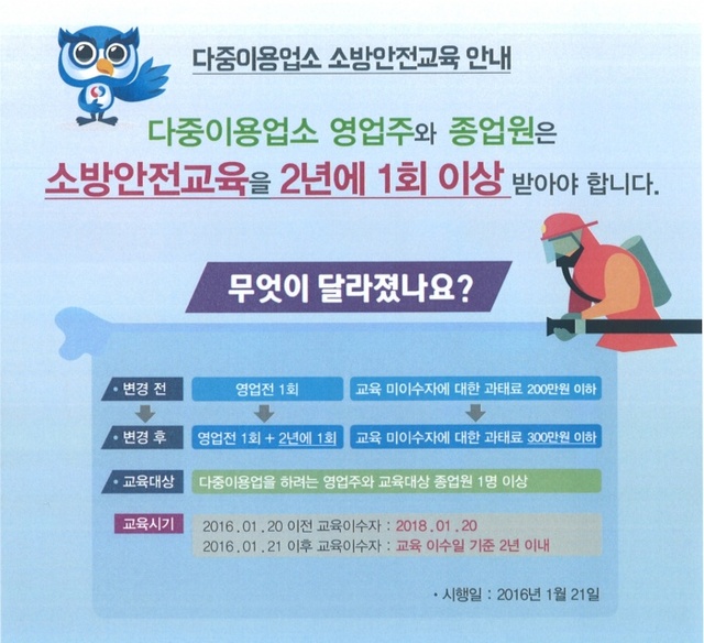 ▲ 안내문