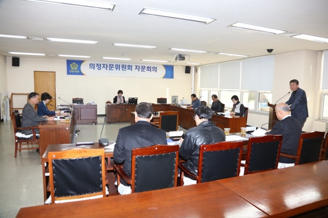 ▲ 도시건설 의정자문간담