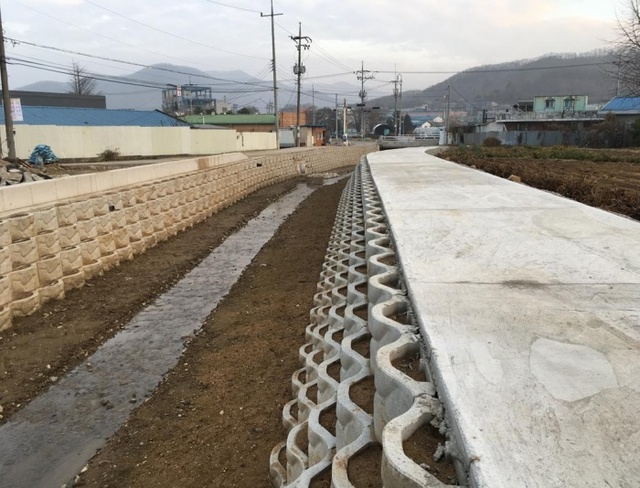 ▲ 광주시, 도척면 궁평리 궁뜰천 정비사업 주요 공정 완료1
