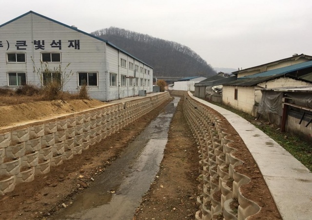 ▲ 광주시, 도척면 궁평리 궁뜰천 정비사업 주요 공정 완료2