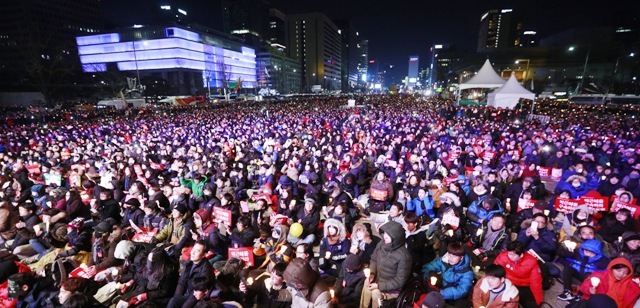 ▲ 8차 촛불집회 주말 전국에서 열린다 /연합
