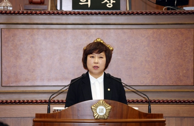 ▲ 정선희 의원(5분 발언)