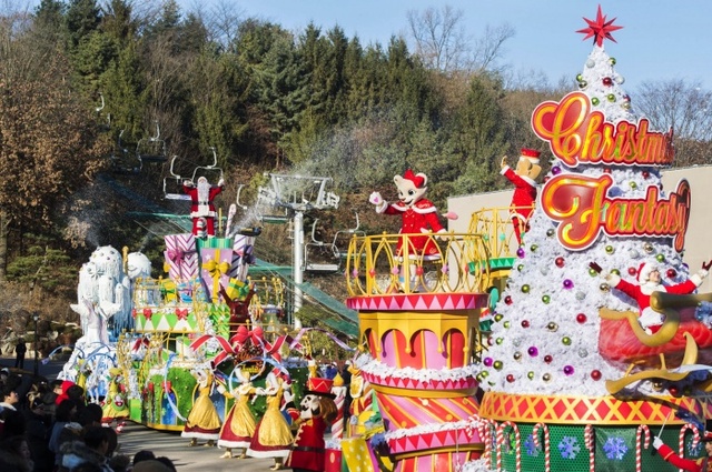 ▲ 에버랜드_화이트 X-mas 퍼레이드 - 복사본