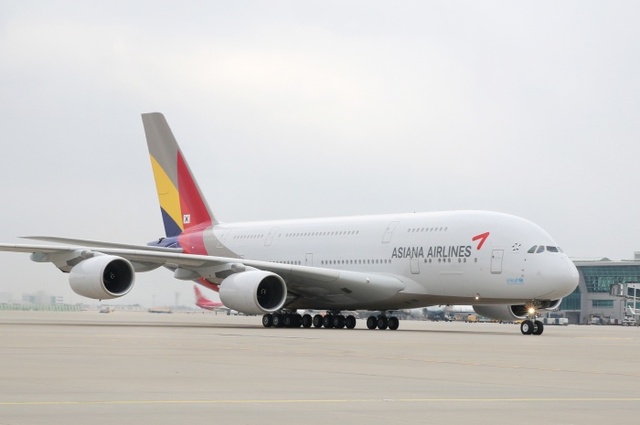 ▲ 아시아나항공 A380 6호기/아시아나항공 제공