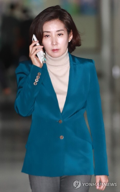 ▲ 새누리당 탈당을 보류한 나경원 의원(사진_연합뉴스)