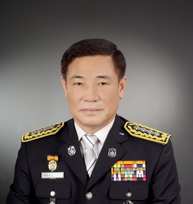 ▲ 심재빈 광명소방서장.