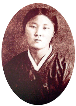 최용신의 모습