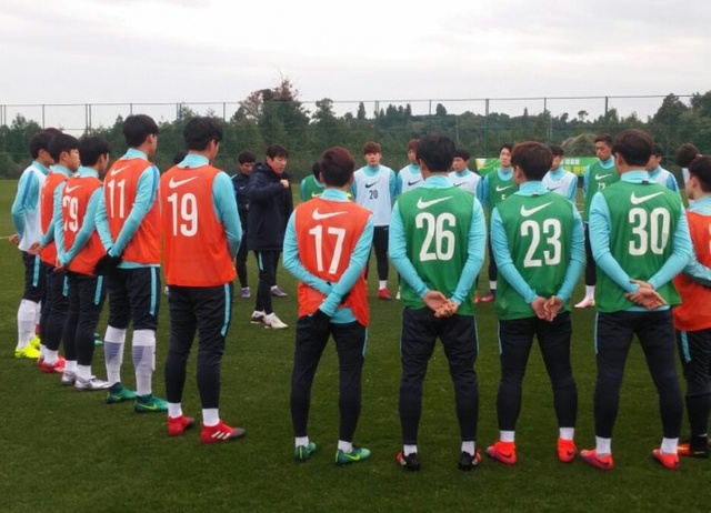 ▲ 신태용 감독이 이끄는 U-20 월드컵 대표팀.연합뉴스