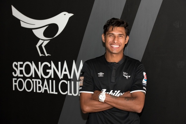 ▲ 성남FC가 영입에 성공한 브라질 출신 공격수 네코. 성남FC 제공