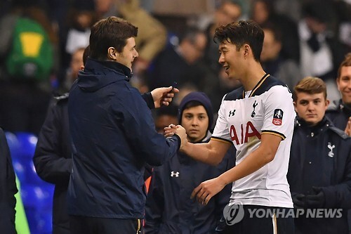 ▲ 손흥민, 새해 첫골(시즌 8호골) 평점 7.9점. 연합뉴스