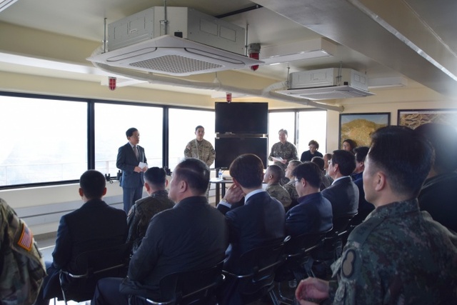 ▲ 영평사격장 주변지역 주민 초청 설명회