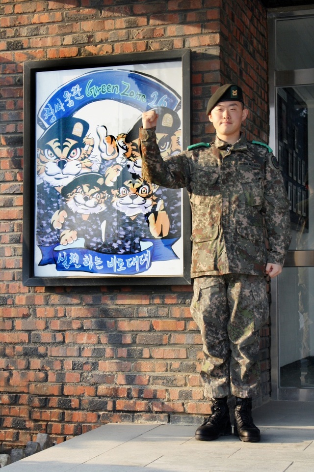 ▲ 26사단 윤성별 중사