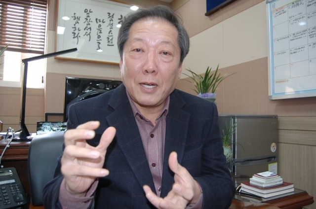 ▲ 양기원 총동문회장