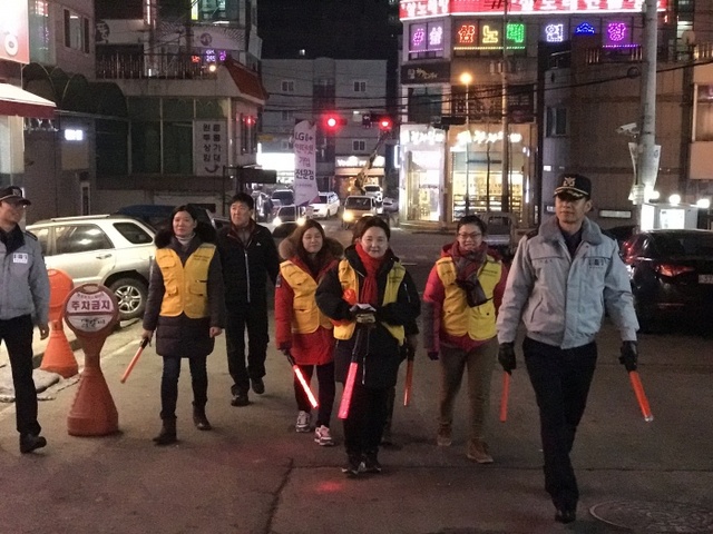 ▲ .화성동부경찰서 합동순찰