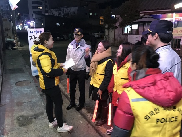 ▲ .화성동부경찰서 합동순찰1