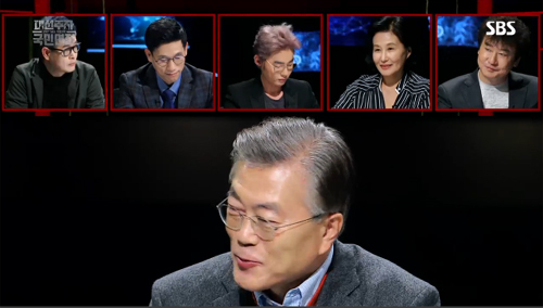 ▲ SBS '대선주자 국민면접' 향한 배우 김의성의 일침 