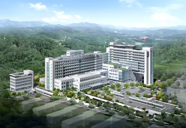 ▲ 병원전경05권역외상센터 조감도