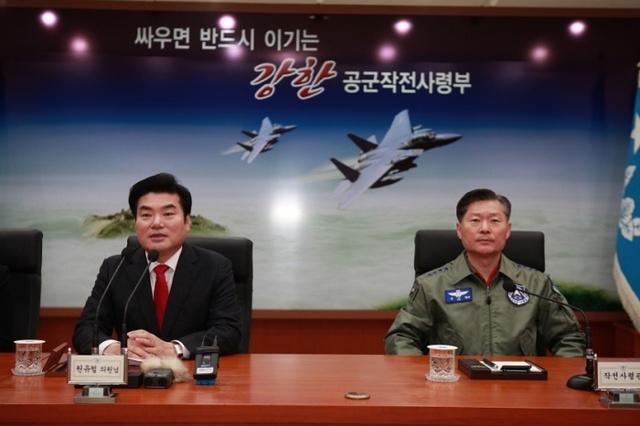 ▲ 원유철 공작사 방문