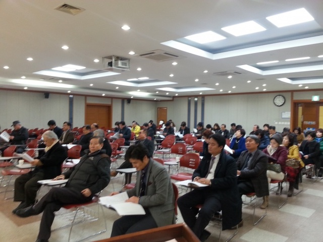 ▲ 김포사랑운동본부 정기총회