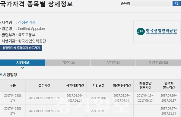 ▲ 2017년 감정평가사, 오늘(4일) 1차 시험…4월19일 합격자 발표.
