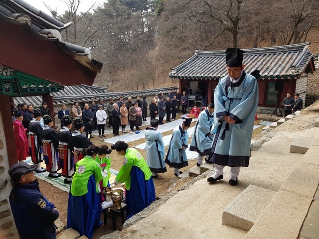 ▲ 광주시, 남한산성 숭렬전 제향 행사 거행 2